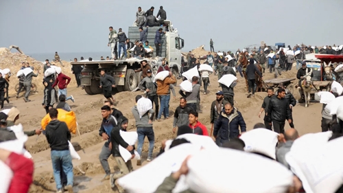EU mở hành lang hàng hải đưa viện trợ tới Gaza